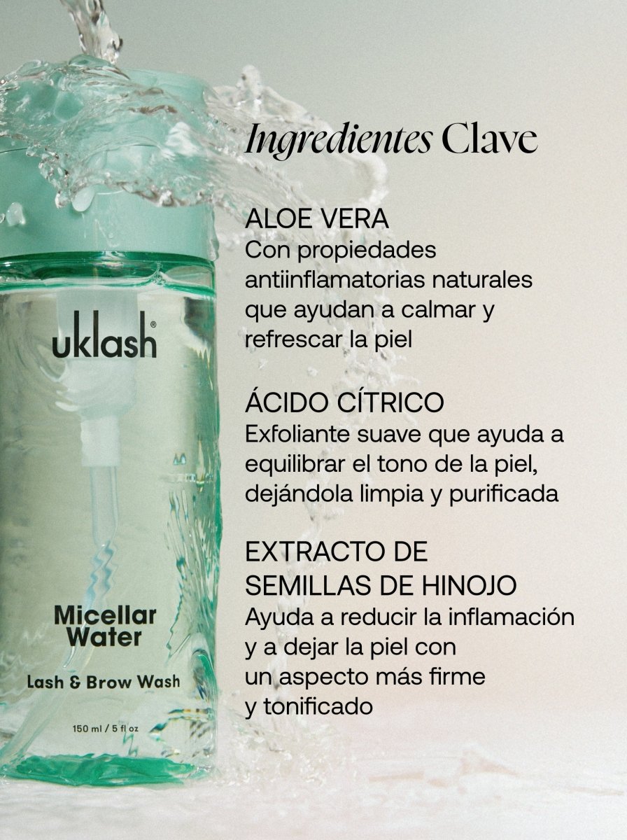 Limpiador De Cejas Y Pestañas - UKLASH España