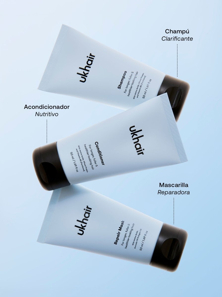 Mini Esenciales para el Cuidado del Cabello - UKLASH España