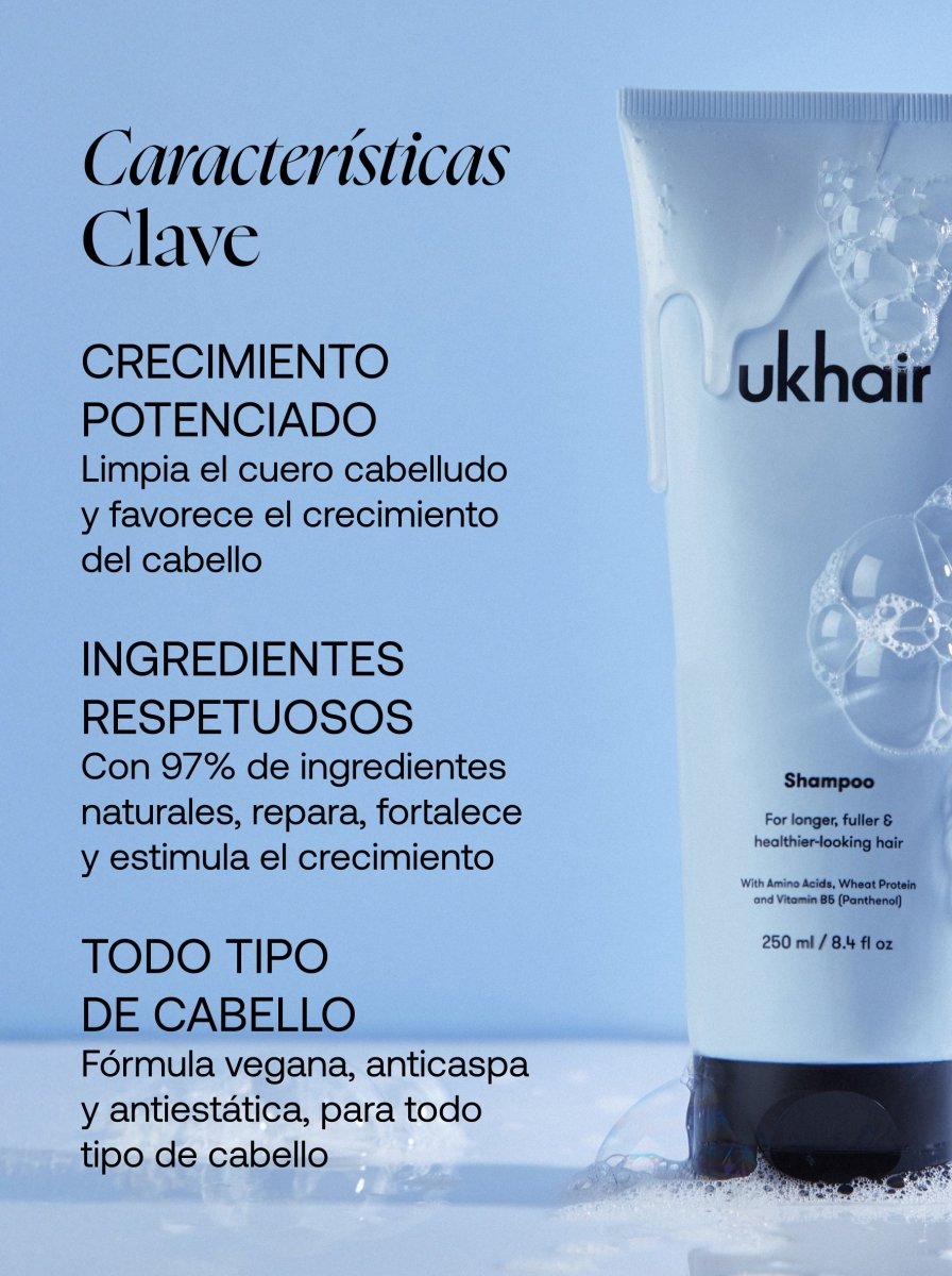 Set Reparador y de Crecimiento del Cabello - UKLASH España