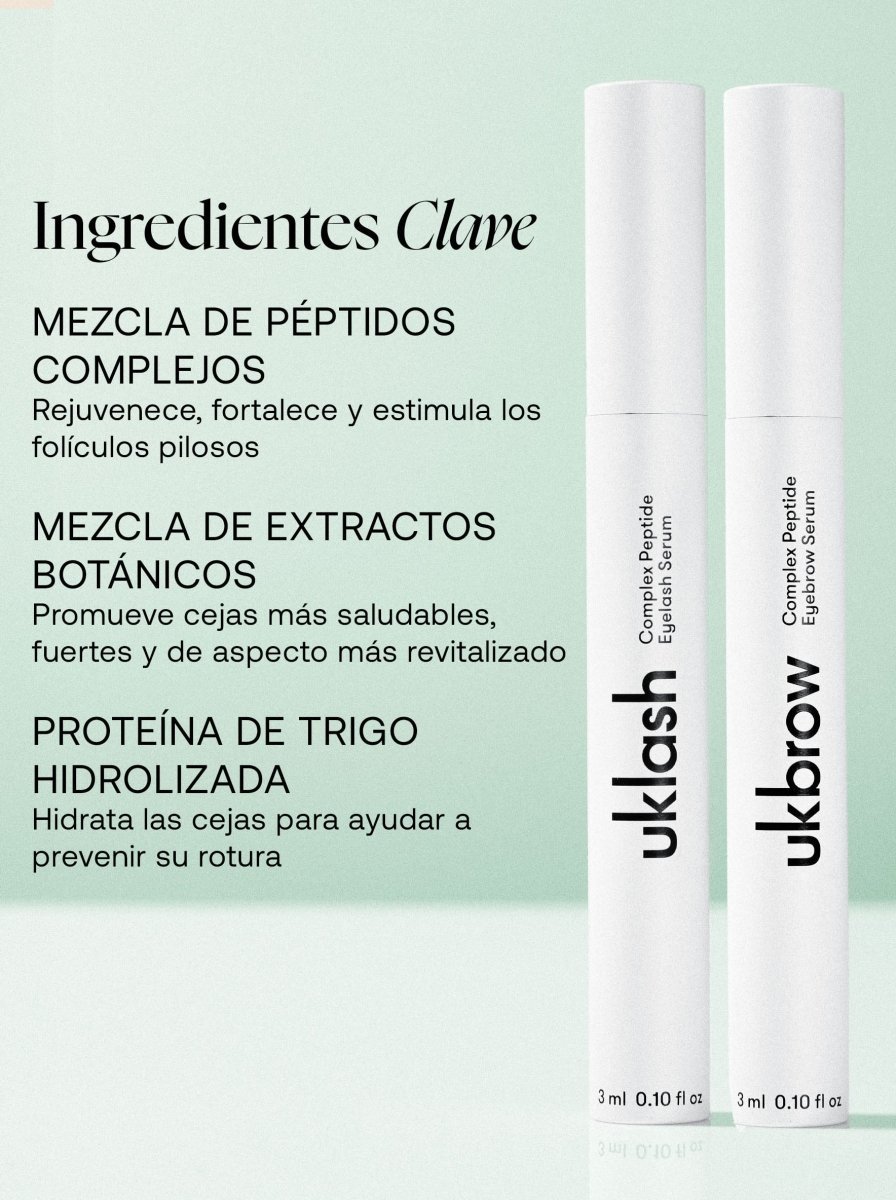 Set Sérum Complex Peptide para Pestañas & Cejas - UKLASH España