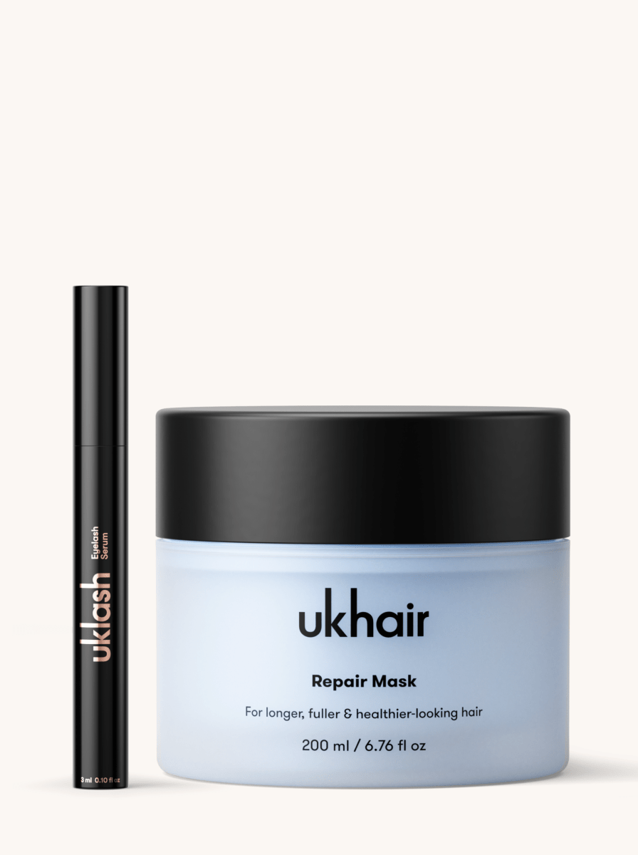 Set Sérum de Crecimiento de Pestañas + Mascarilla Reparadora del Cabello - UKLASH España