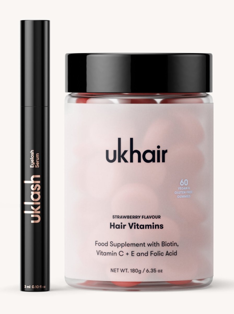 Set Sérum de Crecimiento de Pestañas + Vitaminas para el Cabello - UKLASH España