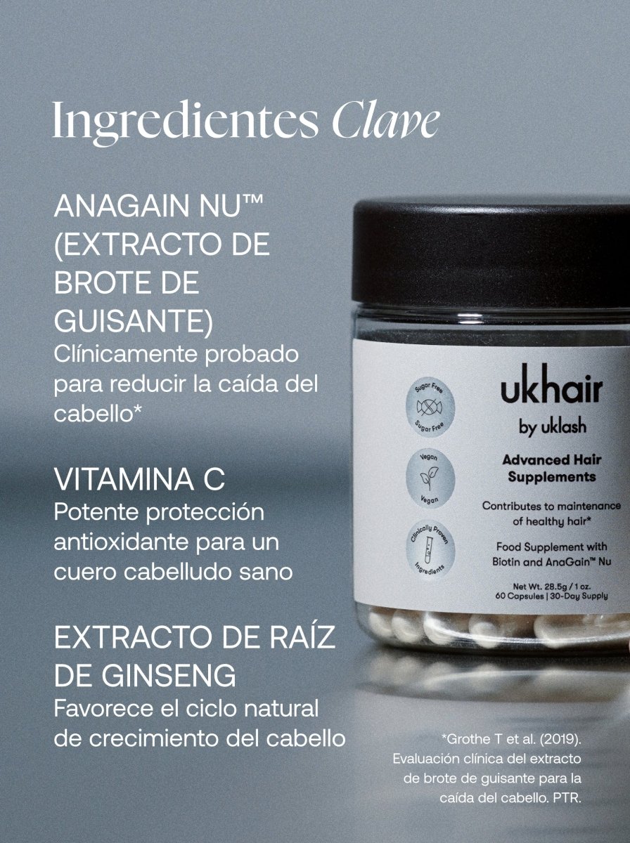 Suplementos Capilares Avanzados - UKLASH España