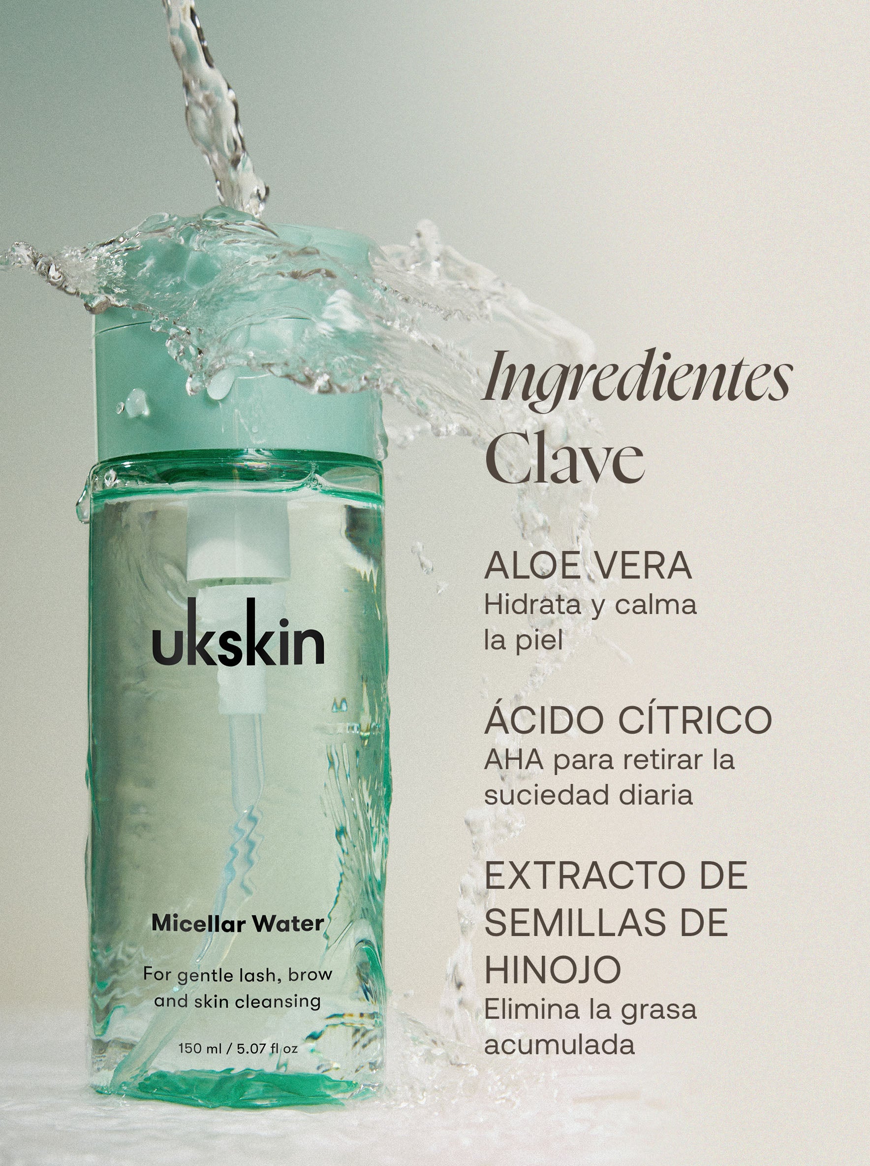 Limpiador De Cejas Y Pestañas
