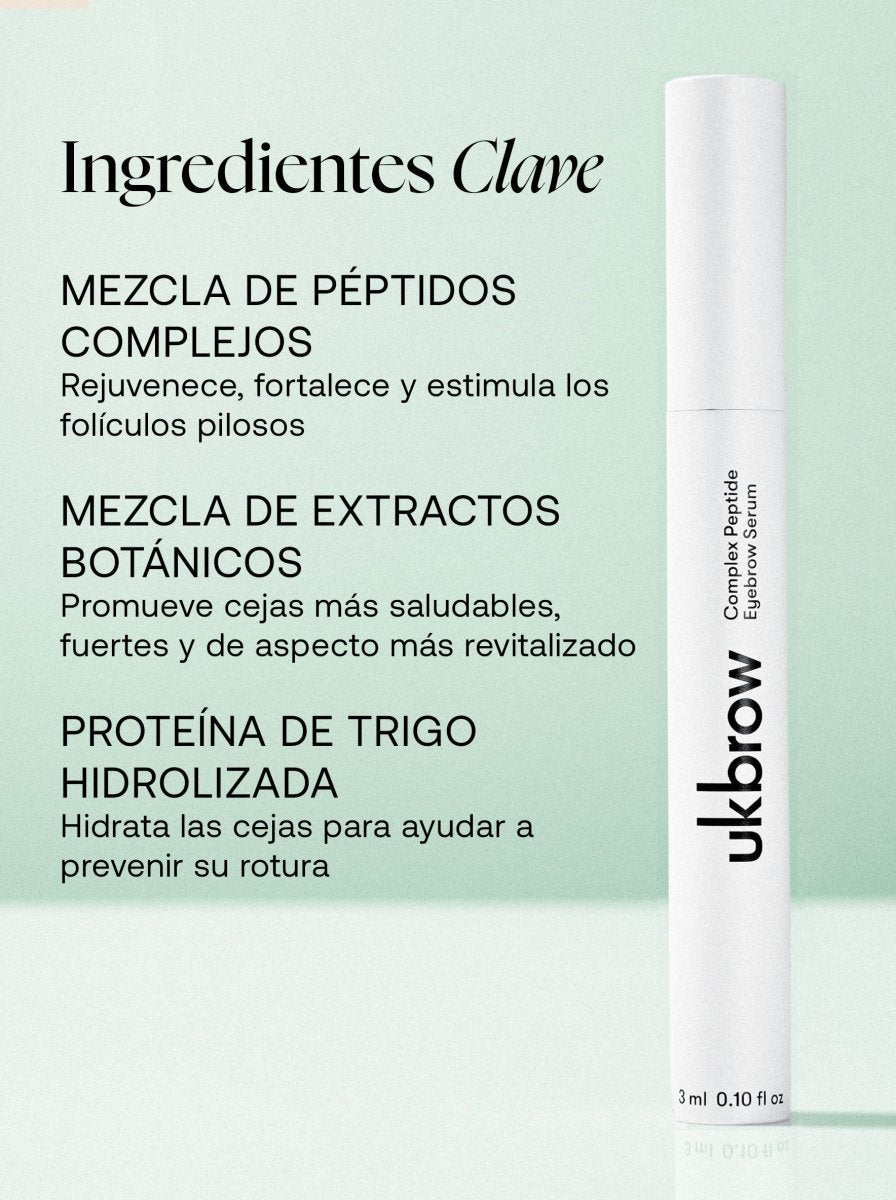 Sérum Complex Peptide para Cejas - UKLASH España