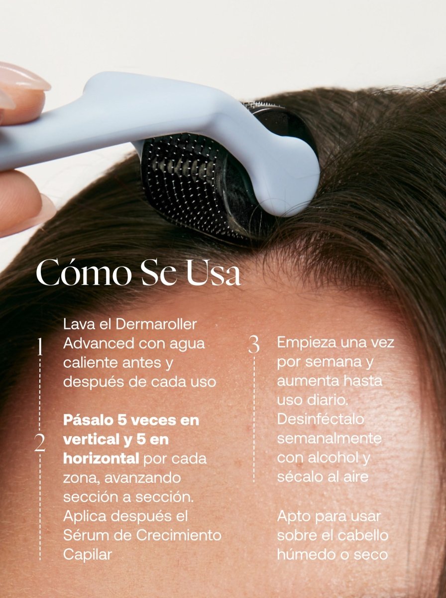 Sérum de Crecimiento del Cabello + Suplementos Capilares Avanzados + Advanced Scalp Dermaroller - UKLASH España