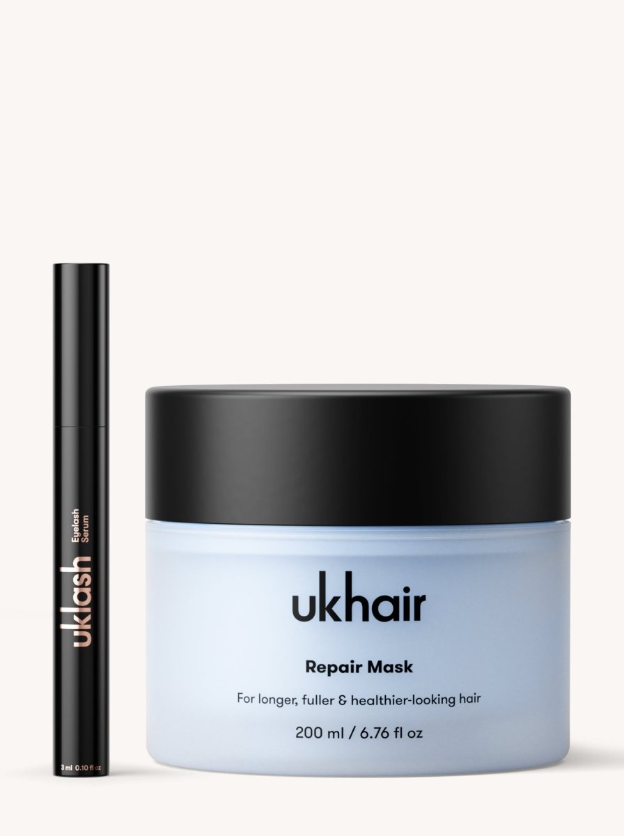 Set Sérum de Crecimiento de Pestañas + Mascarilla Reparadora del Cabello - UKLASH España