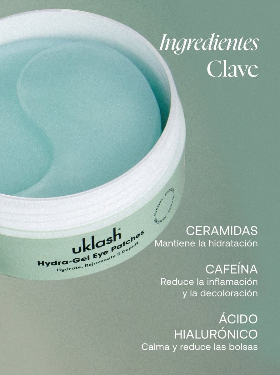 Set Sérum de Crecimiento de Pestañas + Parches de Ojos de Hidrogel - UKLASH España