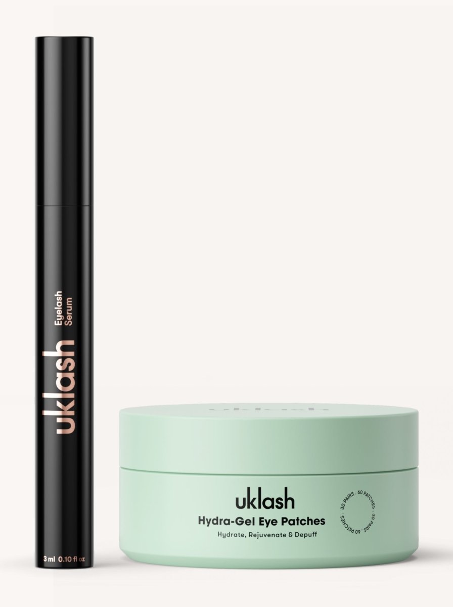Set Sérum de Crecimiento de Pestañas + Parches de Ojos de Hidrogel - UKLASH España