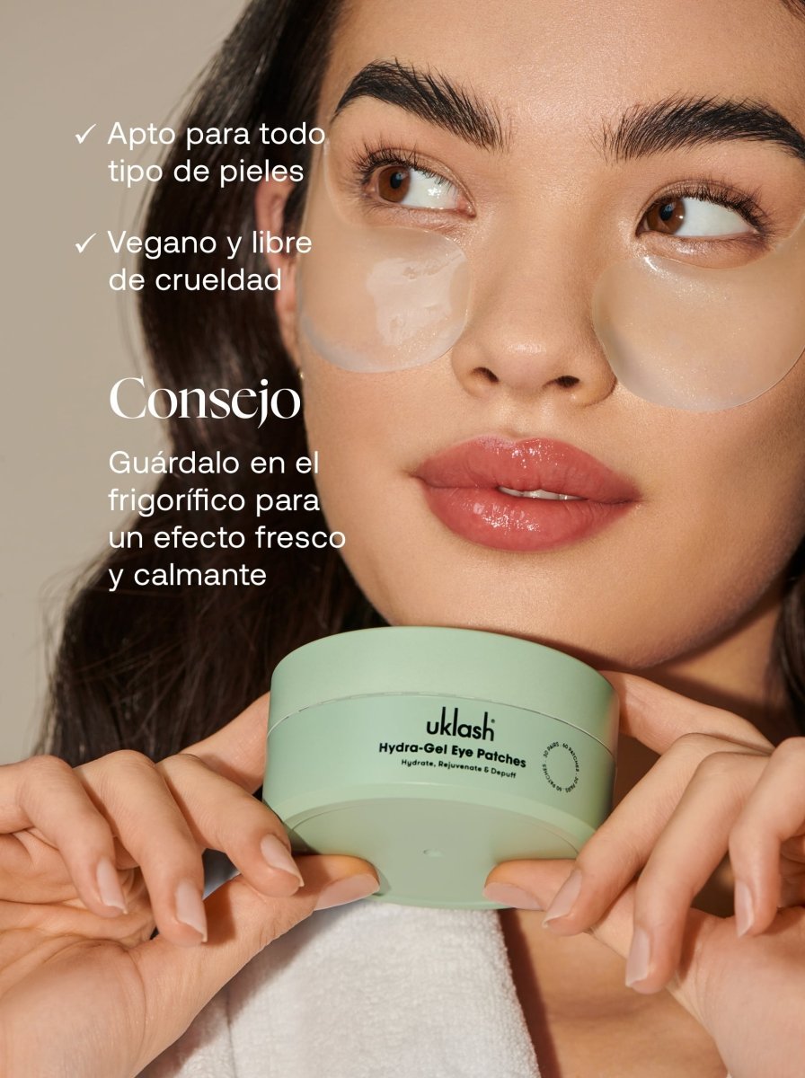 Set Sérum de Crecimiento de Pestañas + Parches de Ojos de Hidrogel - UKLASH España