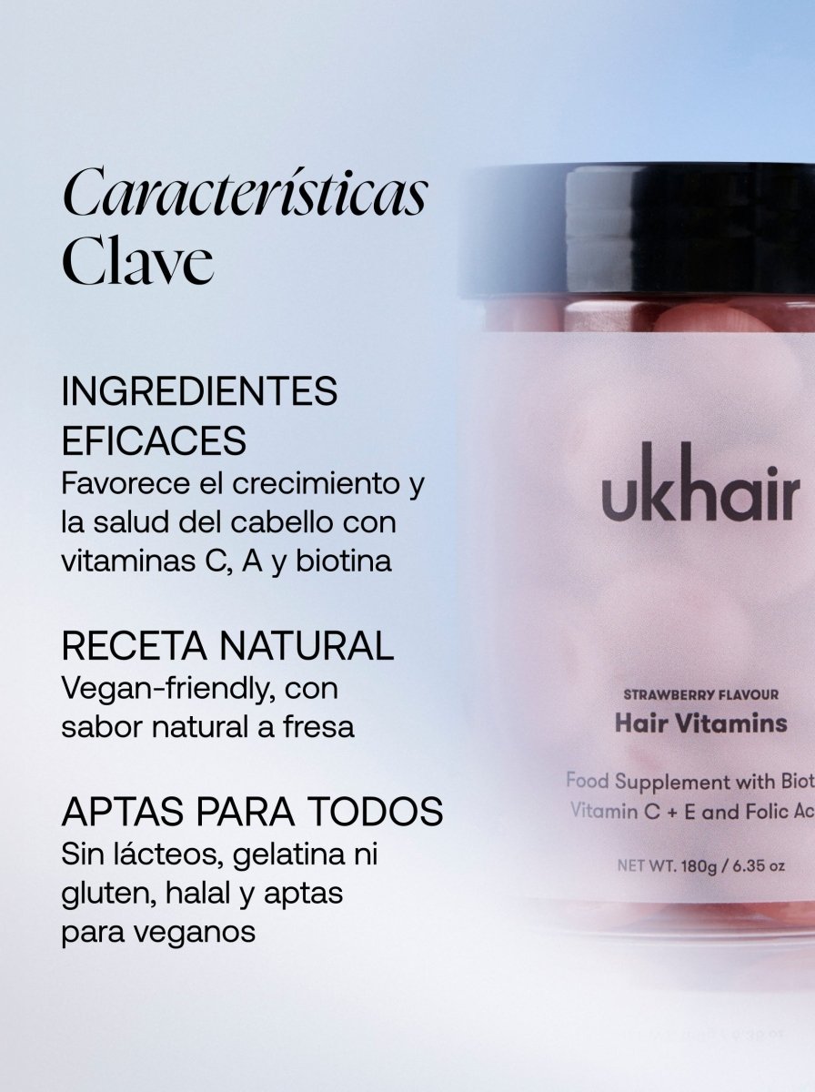 Vitaminas para el Cabello - UKLASH España